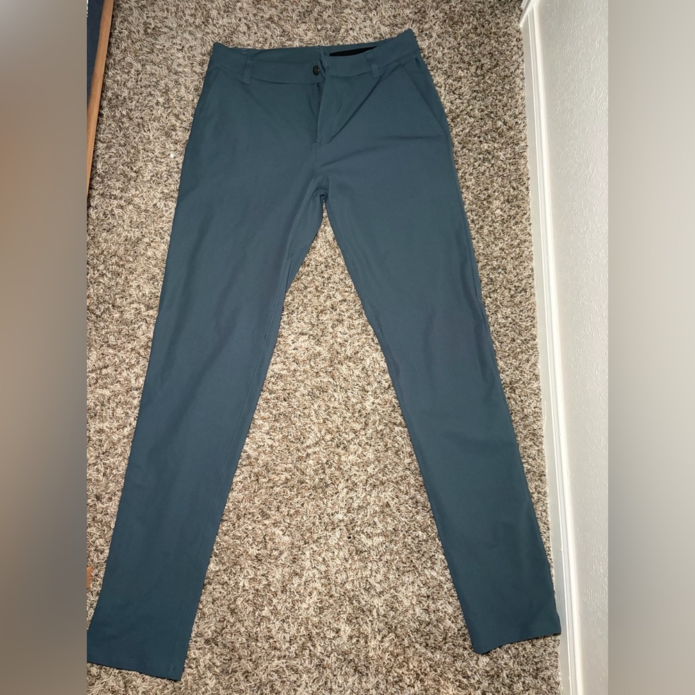 Men’s Lululemom ABC Pant- 33 Tall Blue